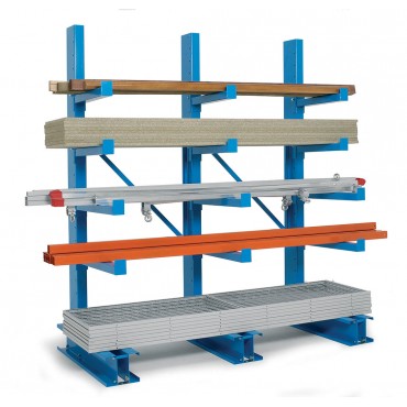 Rayonnage Cantilever charges longues CANTILEVER mi-lourd