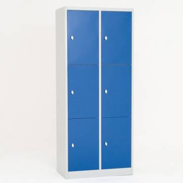 Casiers vestiaires multicases largeur 400 mm