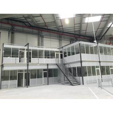 Mezzanine industrielle pour plateforme de bureaux - Vasltock